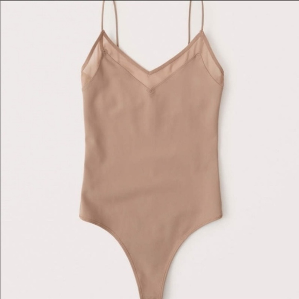 Abercrombie & Fitch Mesh Bodysuit Nude Sz. S